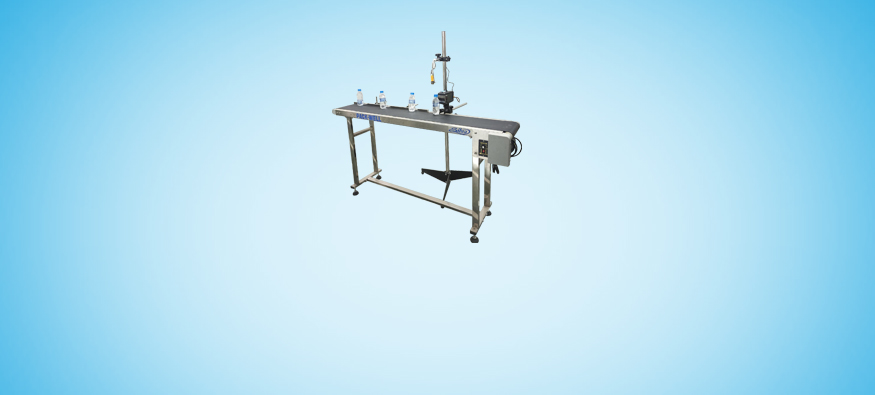 S.S. BATCH COADING MACHINE WITH CONVEYOR