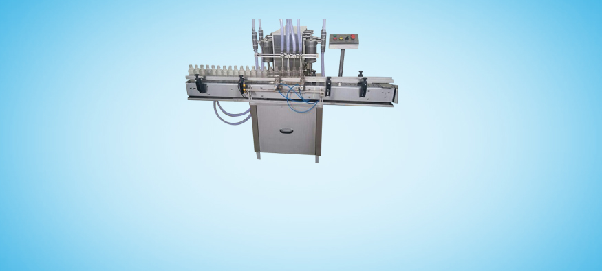 S.S. HEAVY DUTY 4 HEADS LIQUID FILLING MACHINE